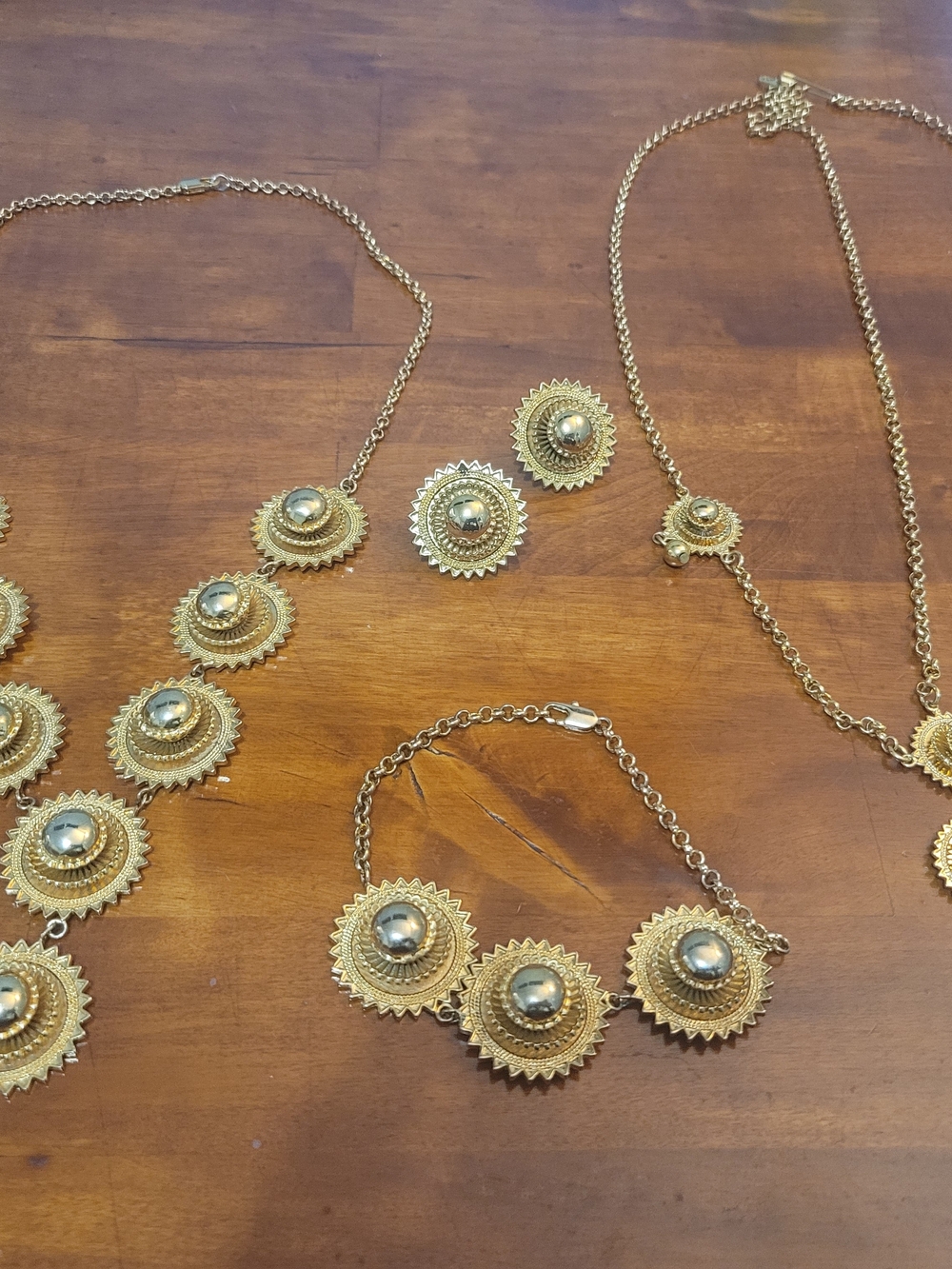 Ethiopian and Eritrean jewelry set (Habesha jewelry